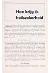 Hoe krijg ik heilszekerheid