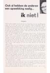 Ook al hebben de anderen een opwekking nodig… ik niet!