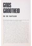 GODS GROOTHEID IN DE NATUUR