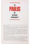 IS PAULUS IN SPANJE GEWEEST?