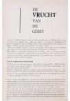 DE VRUCHT VAN DE GEEST