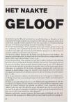 HET NAAKTE GELOOF