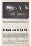 DE HEERE LEEK ZO VER WEG