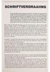 SCHRIFTVERDRAAIING