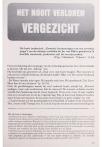 HET NOOIT VERLOREN VERGEZICHT