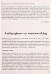 Anti-papisme en samenwerking