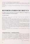 REFORMATORISCHE BOEVEN