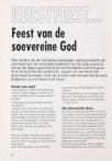 KERSTFEEST… Feest van de soevereine God