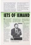 IETS OF IEMAND