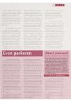 Even parkeren