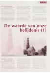 De waarde van onze belijdenis (1)