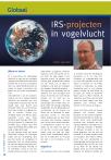 IRS-projecten in vogelvlucht