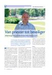 Van priester tot beveiliger