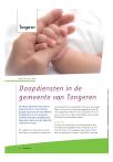 Doopdiensten in de gemeente van Tongeren