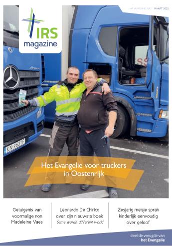 Truckers in Oostenrijk, met het Evangelie onderweg